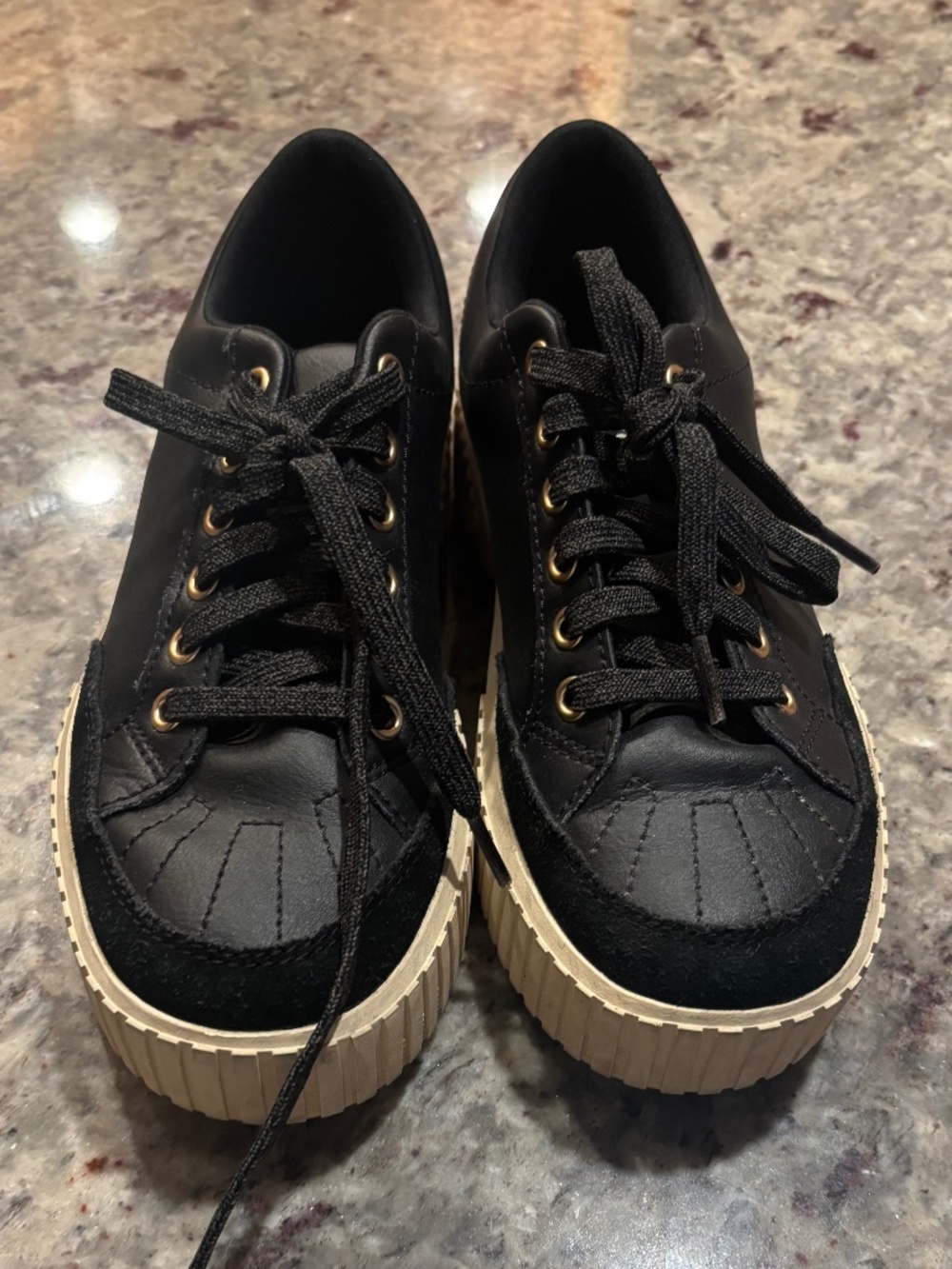 Sorel ONA AVE Women's Black Sneakers (Sz 7.5)